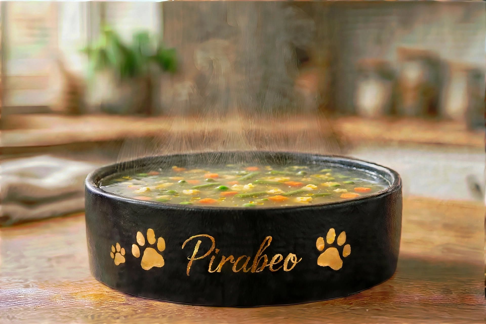 Veg Soup, freshly prepared pet meal