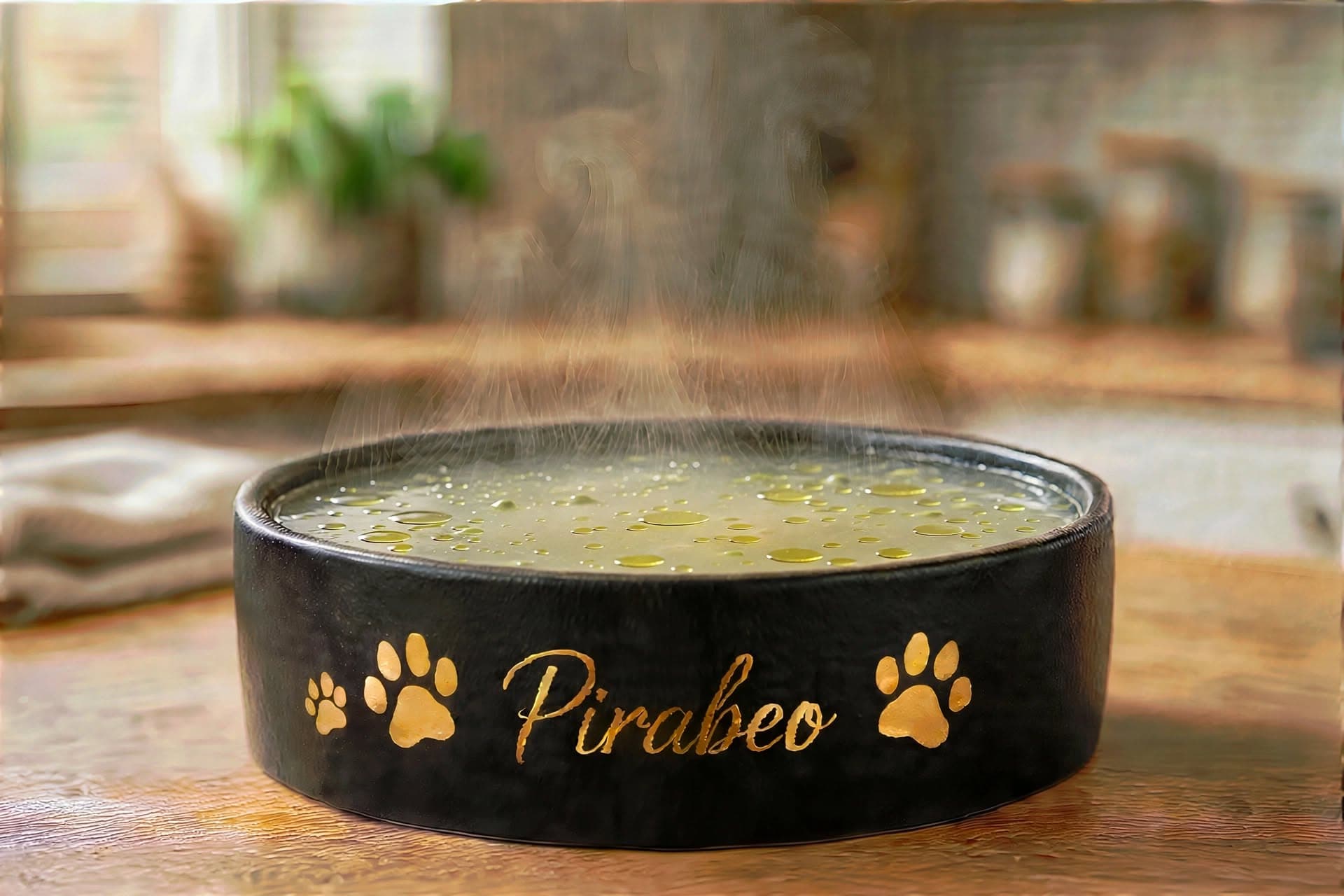 Mutton Bone Broth, freshly prepared pet meal